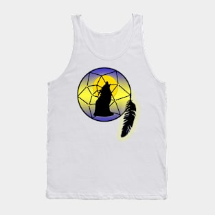 Wolf Dream - Blue Tank Top